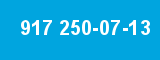 917 250-07-13 917 250-07-13